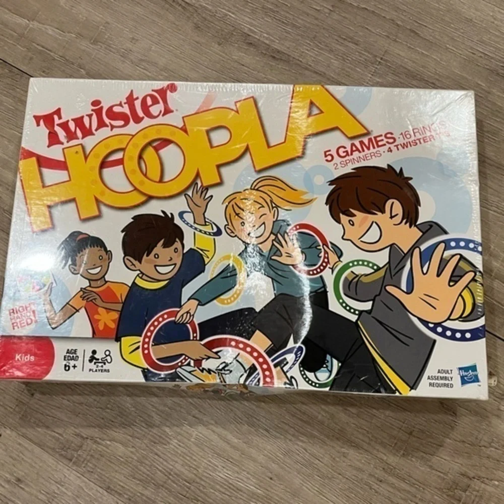New Twister Hoopla Kids 2009 Game Sealed Box